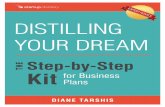 DISTILLING YOUR DREAM - Startup Distillery · Introduction Chapter 1: Welcome to Distilling Your Dream DISTILLING YOUR DREAM: The Step-By-Step Kit for Business Plans 2 Distilling