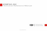 ESP32-S2...About This Manual The ESP32-S2 Technical Reference Manual is addressed to application developers. The manual provides detailed and complete information on how …
