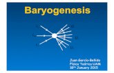 Baryogenesis - UAMpopia.ft.uam.es/Cosmology/files/07Baryogenesis-JGB.pdfBaryogenesis • Observational evidence Antimatter was predicted by Dirac (1928) and found (positrons) in cosmic
