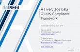 A Five-Stage Data Quality Compliance Framework · 2019-07-08 · A Five-Stage Data Quality Compliance Framework . Modenstat Workshop, June 2019. Eduardo Jallath . Chief Advisor to