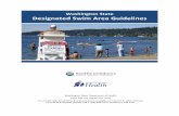 Designated Swim Area Guidelines for Washington StateBeaches, the United States Lifesaving Association(USLA) Guidelines for Open Water Lifeguard Agency Certification, theUnited States