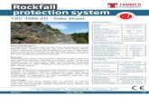Rockfall p srotection ystem - Trumer · 2016-12-13 · Approval Number ETA-11 0226/ Issuing Body OIB Austrian Institute of Construction Engineering Date of Issue October 24 1, 201