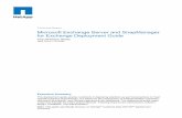 Microsoft Exchange Server and SnapManager for Exchange ... · Microsoft Exchange Server 2013 and SnapManager for Exchange Best Practices Guide for Clustered Data ONTAP. 7 Microsoft