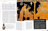 Historia National Geographic#104 - Clionotasclionotas.com/lecturas/antigua/grecia/mujer_en_grecia.pdf · 2015-04-26 · por una esclava, la distancia que la se- para de una de las
