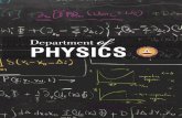 Department of PHYSICS Brochure_2018.pdf · 2018-09-10 · “I would rather have questions that can’t be answered than answers that can’t be questioned.” – Richard Feynman
