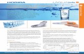 Measurement Of Calcium In Drinking Water · Potassium, Sodium, Salt concentration and pH measurement. Using just a tiny amount of sample, the LAQUAtwin proprietary flat sensors can