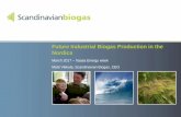 Future Industrial Biogas Production in the Nordicsvaasanseutu.fi/app/uploads/sites/7/2015/10/Seminar_2_3_Matti_Vikkula.pdfFuture Industrial Biogas Production in the Nordics March 2017