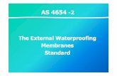 The External Waterproofing Membranes Standardwet-seal.com.au/wp-content/uploads/2013/11/AS-4654...• Buildingcoatingsmustbewaterproof,andIdrawyour attentiontothe“leakybuilding”syndromeinNew