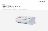 BCI/S 1.1.1 Boiler/Chiller Interface · 2.2 Proper use The boiler/chiller interface must be installed centrally in an electrical distribution board. The device is a modular DIN rail
