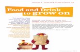 Foodand Drink to growon - Sesame Street habits...Foodand Drink togrowon This section offers easy and fun ideas and activities to help children learn about fruits, vegetables, and other