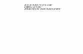 ELEMENTS OF ORGANIC PHOTOCHEMISTRY - Springer978-1-4684-2130-9/1.pdfElements of organic photochemistry. Includes bibliographical references and index. 1. Photochemistry. 2. Chemistry,