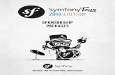 SymfonyTour 2018 · Symfony project manager and SensioLabs CEO, decided quickly to turn the framework into Open Source. Since 12 years, the Community created around Symfony, grew