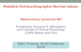 Pediatric Echocardiographic Normal valuessiec.zenix.it/Dispense/mat aggiuntivo_PED_FIfeb16/normal... · 2016-02-25 · Pediatric Echocardiographic Normal values. Massimiliano Cantinotti