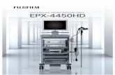 SISTEMA DE VIDEO ENDOSCOPIA EPX-4450HD - … fujifilm MH-1.pdfEL EPX-4450 HD se integra al entorno hospitalario con interfaces DICOM Echo (Ultra sonido) CT, MRI DR CR Radiología EPX-4450HD
