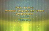 Külia Külia I Ka Nu‘u I Ka Nu‘u - ://apps.ksbe.edu/olelo/sites/apps.ksbe.edu.olelo/...2004 - Beginning of what we now know as Kulia i ka Nu`u 2005 - 2008 - Kula Hawai`i How did