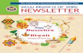 October 2019 - Institute of Chartered Accountants …vasai-icai.org/Image/Newsletter for the month of October...How to use Chanakya Niti in Share Market & Transfer Pricing and Series