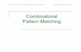 Combinatorial Pattern Matching - Phillip Compeaucompeau.cbd.cmu.edu/wp-content/uploads/2016/08/Ch... · An Introduction to Bioinformatics Algorithms • PatternMatching runtime: O(nm)