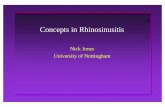 Concepts in Rhinosinusitis - Amazon S3...Symptoms in chronic rhinosinusitis Nasal obstruction Hyposmia common Anterior or postnasal discharge (often discoloured yellow with eosinophils