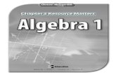Chapter 3 Resource Masters - Commack Schools 3... · 2018-04-24 · iv Teacher’s Guide to Using the Chapter 3 Resource Masters The Chapter 3 Resource Masters includes the core materials