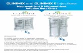 Macronutrient & Micronutrient Infusion Rate Chart · develop liver test abnormalities consider discontinuation or dosage reduction. • Use CLINIMIX and CLINIMIX E with caution in