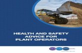 HEALTHANDSAFETY ADVICEFOR PLANTOPERATORS · This booklet is part of a range that have been produced by CITB-ConstructionSkills NI to provide advice and guidance on Health and Safety