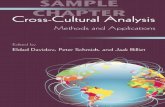 Cross-Cultural Analysis: Methods and Applicationstandfbis.s3.amazonaws.com/rt-media/pp/common/sample-chapters/... · few, allows researchers currently to engage in cross-cultural