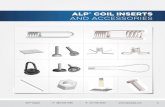 ALP COIL INSERTS · alp ® ply p 800-3327090 : 215736-2030 83 alp218 connections & inserts coil insert safety information and bolt selection minimum bolt height maximum bolt height