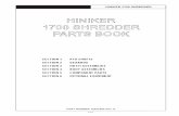 HINIKER 1700 SHREDDER PARTS BOOK new/manuals/Parts Books/  page i. hiniker 1700 shredder