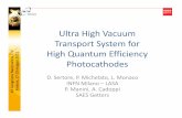 Ultra High Vacuum Transport System for Hi h Q Effi i High uantum Efficiency Photocathodes · 2011-07-06 · Ultra High Vacuum V. Transport System for Hi h Q Effi i o nale A. I. a
