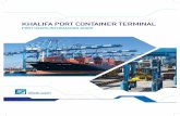 KHALIFA PORT CONTAINER TERMINAL...KHALIFA PORT CONTAINER TERMINAL PORT USERS INFORMATION GUIDE 7 TRADE MOVES WITH US 3. SAFETY AND SECURITY 3.1 General Policies At ADT, the safety