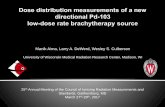 Manik Aima, Larry A. DeWerd, Wesley S. Culbersoncirms.org/pdf/cirms2017/cirms17 Aima.pdfManik Aima, Larry A. DeWerd, Wesley S. Culberson University of Wisconsin Medical Radiation Research