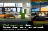 Enhancing the learning environment.interfaceinc.scene7.com/is/content/InterfaceInc/Interface...Butral (PVB), from broken car windscreens and use it in the production of carpet tiles.