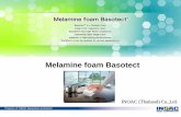 Melamine foam Basotect - INOAC (Thailand) Co.,Ltd. Cleaner Presentation.pdf · Co.,Ltd INOAC (Thailand) Melamine foam Basotectg is a Nght in performance. therefor e it Can be applied