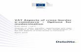VAT Aspects of cross-border e-commerce - Options …...VAT Aspects of cross-border e-commerce - Options for modernisation Final report – Lot 2 Analysis of costs, benefits, opportunities