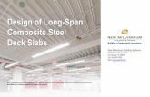 Design of Long-Span Composite Steel Deck Slabs...Purpose and Learning Objectives Purpose: Long-span composite steel deck slabs blend the speed and versatility of steel construction