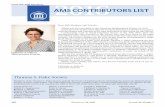 AMS CONTRIBUTORS 2017-04-19آ  froM the AMs secretAry MAy 2017 Notices of the AMs 489 AMS Contributors