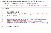 Can silicon operate beyond 10 n/cmn/cmssd-rd.web.cern.ch/ssd-rd/rd/talks/watts-rd-2001.pdf · 2002-01-14 · Can silicon operate beyond 1015. n/cmn/cm. 2?? DEFECT ENGINEERING –