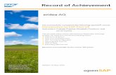 Introduction to SAP Fiori UX - RecordOfAchievement anonymous · openSAP is SAP's platform for open online courses. It supports you in acquiring knowledge on key topics for success