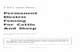 Permanent Electric Fencing For Cattleera.daf.qld.gov.au/id/eprint/5641/1/Vol_103NS_3_p199-234_optmised.pdf · Permanent Electric Fencing For Cattle by K. F. HOWARD, Beef Cattle Husbandry