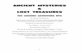 ANCIENT MYSTERIES LOST TREASURES Mysteries_v.1.pdfthe Masons, the Illuminati, Nazis and other covert governmental or religious ... Ancient Mysteries & Lost Treasures (AM&LT), like