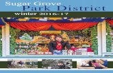 Sugar Grove Park District · Sugar Grove Park District Winter 2016-17 2 General Information Table of Contents ... If he/she is unable to answer your question, please contact Liz at