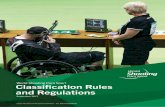 World Shooting Para Sport Classiﬁcation Rules and Regulations · World Shooting Para Sport Classiﬁcation Rules and Regulations September 2017 ©2017 International Paralympic Committee