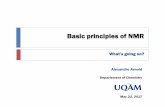 Basic principles of NMR - McGill NMRnmr.chem.mcgill.ca/wordpress/wp-content/uploads/2017/06/Basic_NMR... · At the heart of NMR: the nuclear spin NMR exploits the nuclear spin to