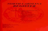 North Carolina register [serial]...SERVICES HumanNorth Services HumanServices Carolina isHuman and Human 1998, Services HealthandHumanServices Raleigh,NorthCarolina27626-0530 Raleigh.NorthCarolina