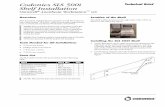 Codonics SLS 500i Technical Brief Shelf Installation · Codonics SLS 500i Technical Brief Shelf Installation Omnicell® Anesthesia Workstation™ G3 Overview This document explains