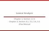 Lexical Analysis - Computer Science and Engineeringweb.cse.ohio-state.edu/~rountev.1/5343/pdf/LexicalAnalysis.pdfImplementing a Lexical Analyzer • Do the code generation automatically,