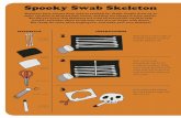 Spooky Swab Skeleton glue stick Spooky Swab Skeleton Skeletons have always been used as symbols for