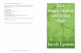 People and Books that you should be aware off.jakejazz.com/Articles/Jazz_Improvisation/Jazz... · 2018-08-16 · Lennie Niehaus Books Dr Frederick Tillis Jazz Improvisation Dr Willie
