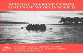 U. S. MARINE CORPS · u. s. marine corps special units of world war ii by charles l. updegraph, jr. history and museums division headquarters, u. s. marine corps washington, d. c.