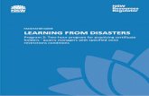 FACILITATOR GUIDE LEARNING FROM DISASTERS · 2019-11-24 · Facilitator guide: Learning from disasters Program 2: Two-hour program for practising certificate holders - quarry managers